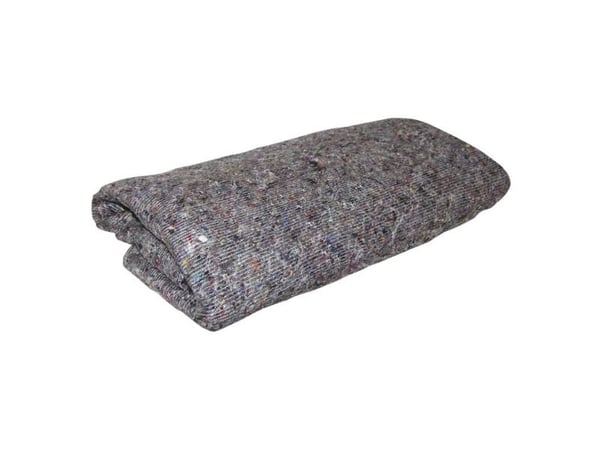 Flyttetæppe, 350 g/m2, 2000 x 1500 mm antracit, tekstil - (12 stk.)