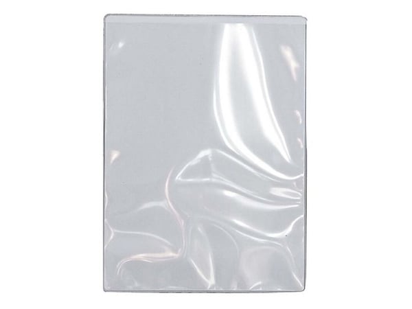Magnetlomme, Mag View Magnetsystem A5 åben top 1cm dyb, hvid pakke a 50 stk