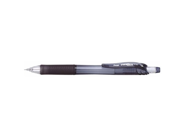Pentel EnerGize-X, Sort, Plast, Sort, HB, Rund, 84%