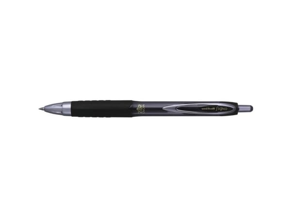 Rollerpen, Uniball Signo, UMN-207 MICRO 0,3MM, sort - (12 stk.)