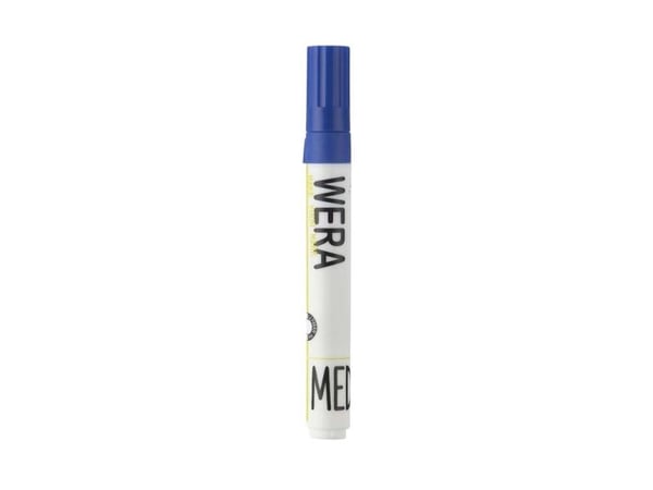 Whiteboardmarker WERA blå rund spids 1-3mm - (12 stk.)