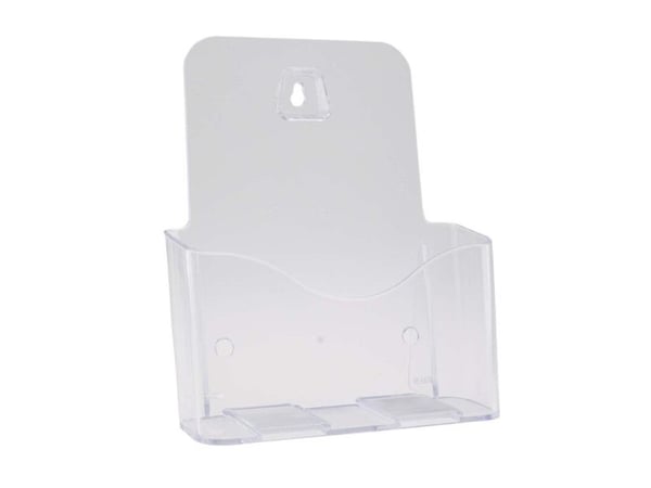 Brochure holder, BNT A5 1 rum til bord/væg, transparent