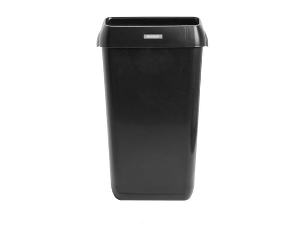 Affaldskurv Katrin 25 ltr Sort til Vægophæng,2 stk/krt