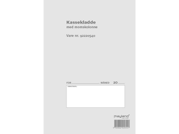 Mayland 92220540, Hvit, Sort, Fotoark kartong, Linjerte ark, 140 x 205 mm, 32 sider, 140 mm