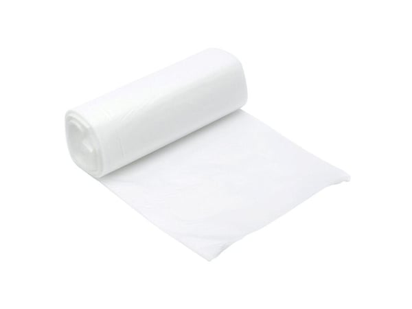 Affaldssække, 20 µm, 700 x 1100 mm LD-PE, transparent, kapacitet 100l rulle a 10 poser, Fødevaregodk - (20 stk.)