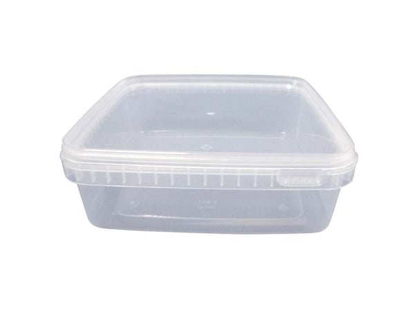 Condi ämpäri, ilman kantta tilavuus 1300ml,195x195x51mm pp, läpinäkyvä, pakkaus 58 kpl Elintarvikelaatuinen