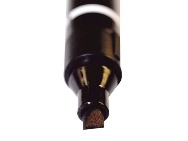 Tussi WERA musta pysyvä reunallinen kärki 1-4mm - (12 kpl)