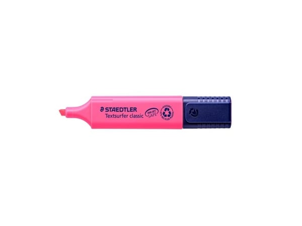 STAEDTLER Textsurfer classic 364 - Highlighter - rosa - pigmentblekk - 1-5 mm