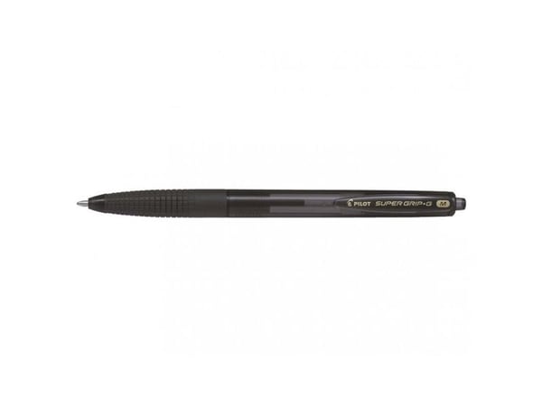 Kuglepen Pilot Super Grip G sort medium stregbredde: 0,27 mm - (12 stk.)