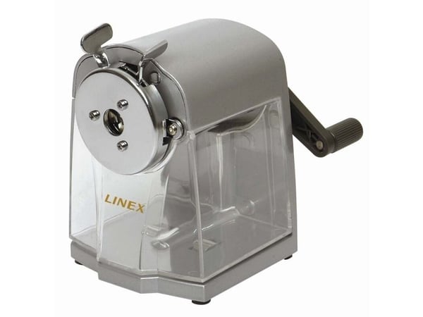 Linex DS3000, Manuell blyantspisser, Sølv, Metall, 1,15 cm, 7,8 mm, 1 stykker