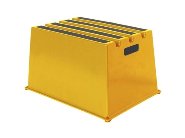 TWINCO TWIN 6600 - Safety step - polyetylen med høy tetthet - gul