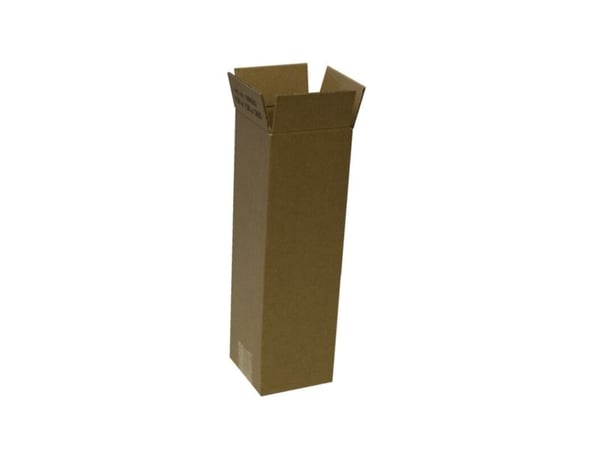 Bølgepapkasse, Master'in, indre dim: 106 x 106 x 365 mm, 2-lags,EB-flute FEFCO 0201, brun Yderkasse - (25 stk.)