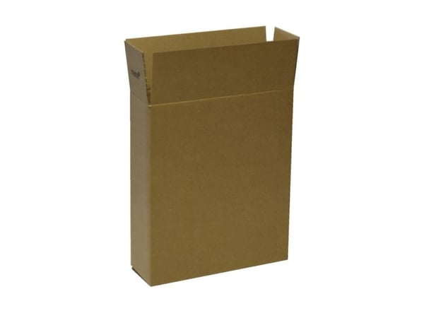 Bølgepapkasse, Master'in, indre dim: 315 x 106 x 365 mm, 2-lags,EB-flute 7.000 mm, FEFCO 0201, brun - (25 stk.)
