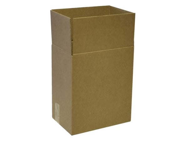 Bølgepapkasse, Master'in, indre dim: 315 x 210 x 365 mm, 2-lags,EB-flute FEFCO 0201, brun Yderkasse - (20 stk.)