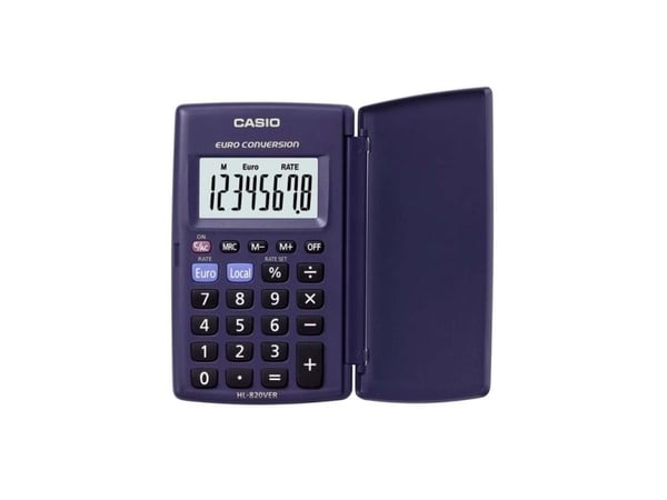 Casio HL-820VER - Lommekalkulator - 8 sifre - batteri