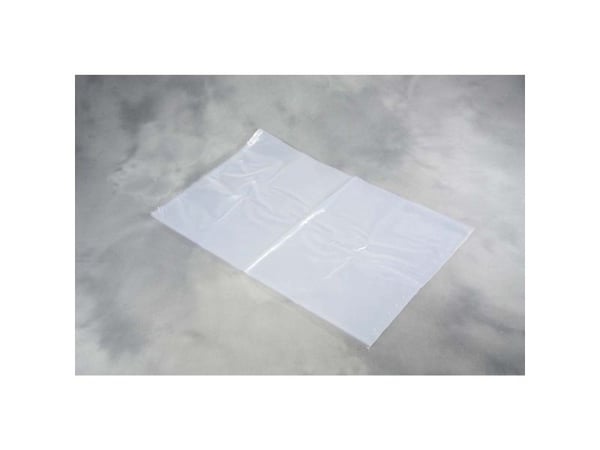 Flad pose, 70 µm, 560 x 890 mm, LD-PE transparent, karton a 100 Fødevaregodkendt - (100 stk.)