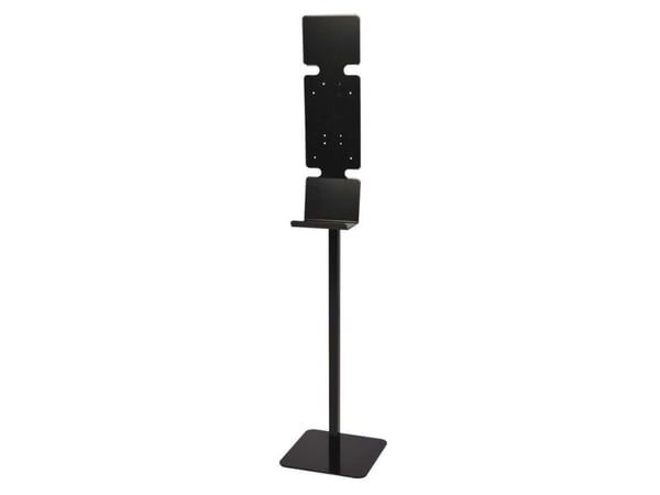 Stand Desinfection, black pack of 12 pieces