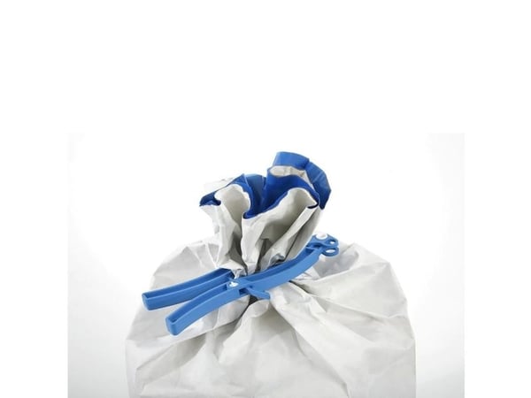 Plastclips, 245, Polyamid, blå, 1 stk Gripper, Fødevaregodkendt