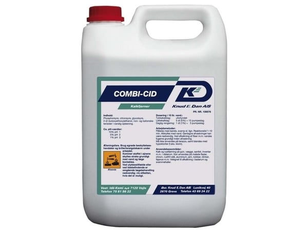 Kalkin ja ruosteen poistoaine Combi-cid 5l
