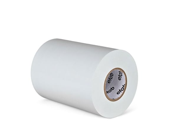 Markeringstape, 100 mm x 20.00 m samlet tykkelse 180 µm kernediameter: 76 mm, Rulle, PVC Naturgummi,
