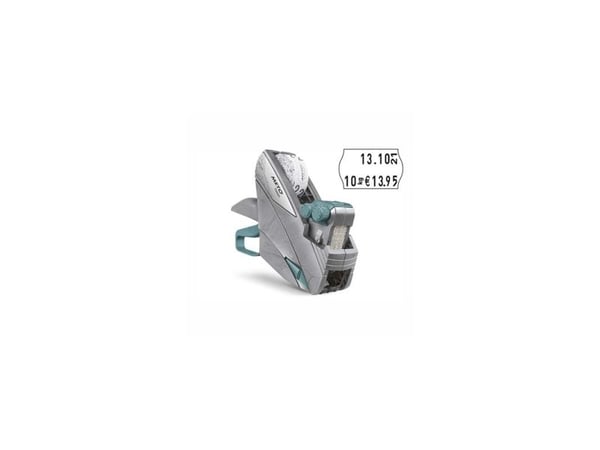 Prislapp METO Classic M 1626 2 rader 16 tecken