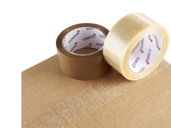 Pakketape, Master'in Performance, 48 mm x 990.00 m, 32 µm, kernediameter: 76 mm Maskinrulle, PP, Sol - (6 stk.)