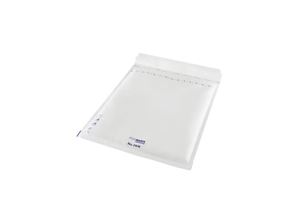 Boblepose, 20/K, 370 x 480 mm indre dim: 470 x 350 mm, Kort side åben peel&seel, Skræl og forsegl, h