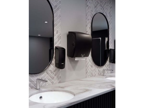 Annostelija t/aftørringspapir Katrin system towel sort XL 82070