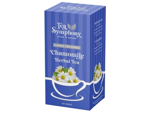 Tee, Symphony Type 1, täyttöpaino: 40, Kamomilla 20 kpl:n pakkaus