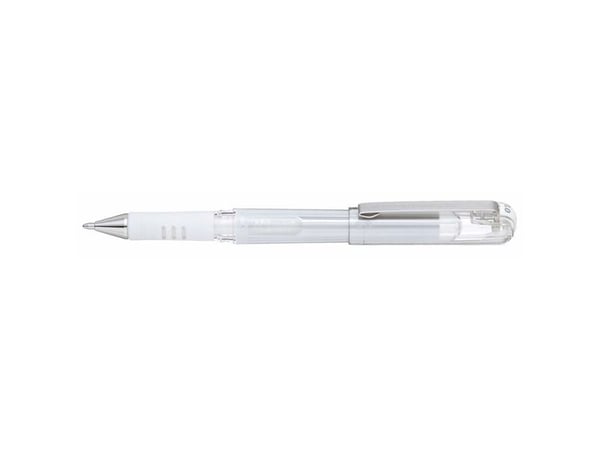 Rullakynä Pentel Hybrid Gel K230-WO valkoinen 1,0mm