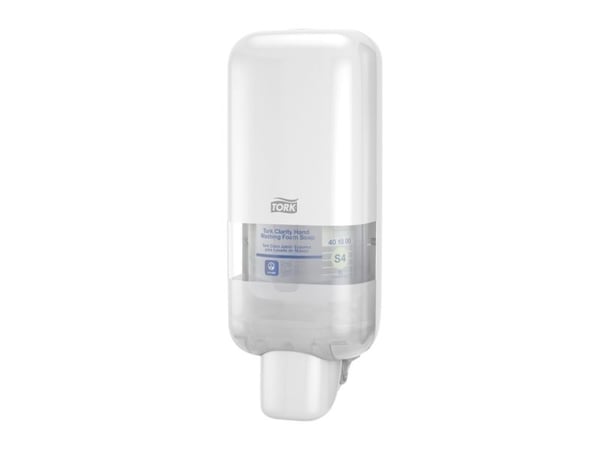Dispenser, Tork S4, 10,5x11,3x28,6cm, hvid