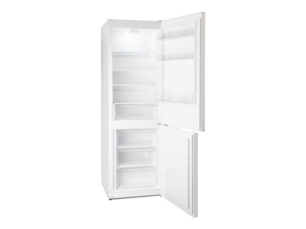 GRAM Fresh 3000 KF 411864 - Kylskåp/frys - bottenfrysskåp - fördjupning - bredd: 60 cm - djup: 57 cm - höjd: 196 cm - 283 liter - Klass E - vit