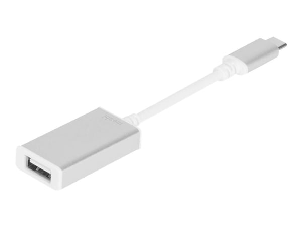 Moshi - USB-adapter - USB-C (hane) vändbar till USB typ A (hona) - USB 3.1 Gen 1 - 3 A - silver
