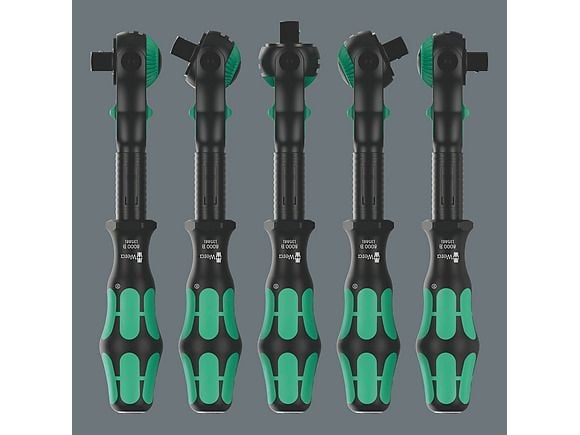 Wera 05135881001, 1 stykker, Sort, Grønn, Sort, Grønn, 3/8"