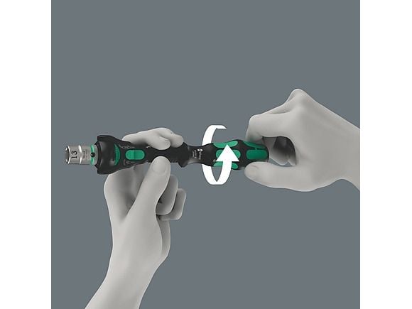 Wera 05135881001, 1 stykker, Sort, Grønn, Sort, Grønn, 3/8"