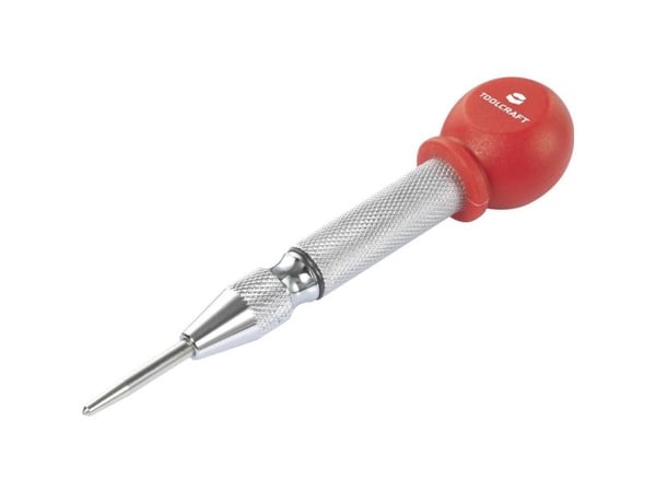 Automatisk prikker med spiss TOOLCRAFT TO-10179732 (Ø x L) 1,6 cm x 12,7 cm