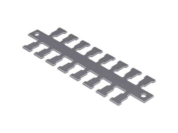 Hebotec 1041-034C kabelopphengsskinne i rustfritt stål, 1 stk. (1041-034C)