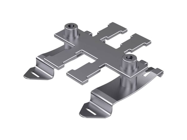 Hebotec 1041-001C kabelupphängningsskena i rostfritt stål/stål 1 st. (1041-001C)