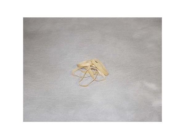 Kuminauha, 100 x 10 mm, kumi, keltainen Rullan paino: 1.00 kg, 1 kg:n pakkaus Kuminauha, 100 x 10 mm, kumi, keltainen Rullan paino: 1.00 kg, 1 kg:n pakkaus