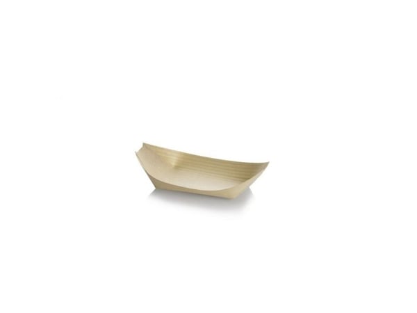 Træbåd,235x110x20mm træ, træ, pakke a 50 stk Fødevaregodkendt