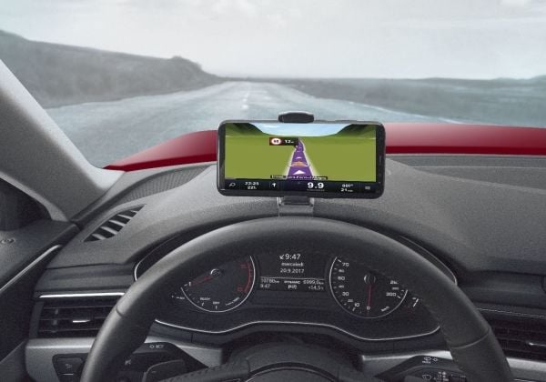 Cellularline Pilot View, Matkapuhelin/älypuhelin, Passiiviteline, Auto, Musta