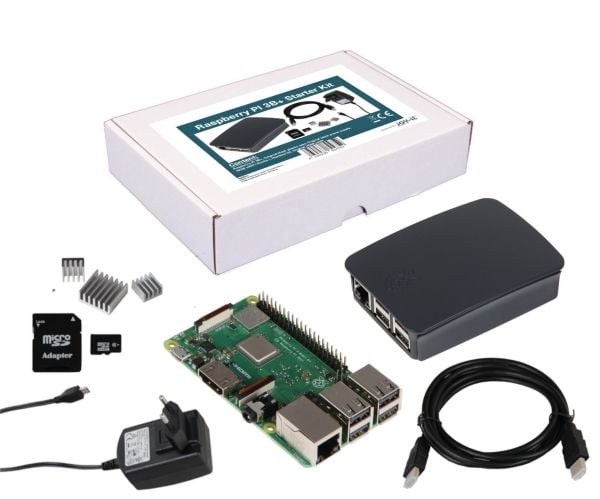 RASPBERRY PI3B+ FULL KIT WITH CASE