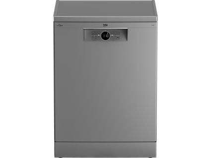 Beko b300 BDFN26430S, Frittstående, Full størrelse (60 cm), Sølv, Knapper, LED, 1,3 m