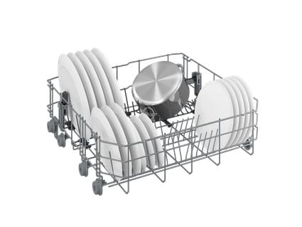 Beko b300 BDFN26430S, Frittstående, Full størrelse (60 cm), Sølv, Knapper, LED, 1,3 m