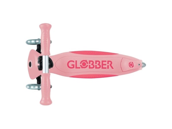 Globber Primo Foldable Plus Lights, Barn, Klassisk sparkesykkel, Jente, Asfalt, 50 kg, 3 hjul
