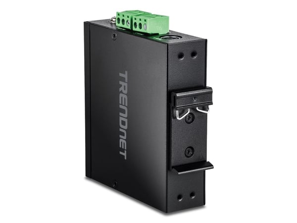 TRENDnet TI-G51SC - Version v1.0R - switch - industrial, with multimode SC port - 4 x 10/100/1000 + 1 x 1 Gigabit Ethernet - DIN-skinnemonterbar, v...