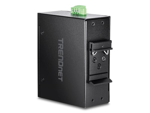 Trendnet TI-ELC80, Hallitsematon, Fast Ethernet (10/100), Täysin kaksipuolinen, Seinäkiinnitteinen