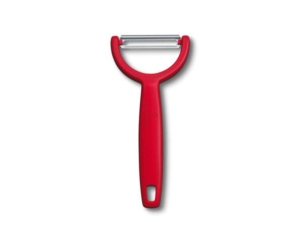 Victorinox Ypso, Frukt og grønnsaker, Rett skreller, Rød, Polypropylen, Hengeløkke, 145 mm