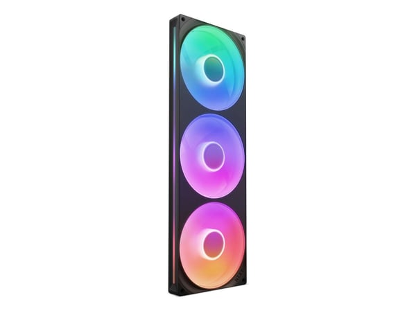 NZXT F Series F420 RGB Core - Enkeltramme vifte enhet - 120 mm - svart