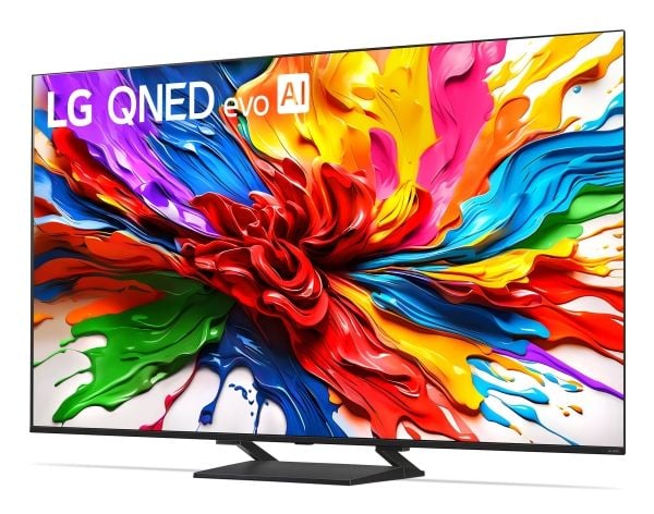 LG QNED evo AI 75QNED93A6A, 190,5 cm (75"), 3840 x 2160 piksler, QNED evo, Smart TV, Wi-Fi, Sort